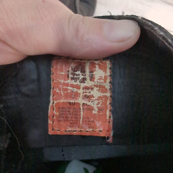 Harley-Davidson Black Leather Engineer Motorcycle Boots – Men’s Size 8 - Picture 5 of 11